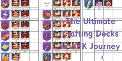 The Ultimate Crafting Decks in AFK Journey